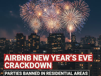 Airbnb Cracks Down on New Year's Eve Parties