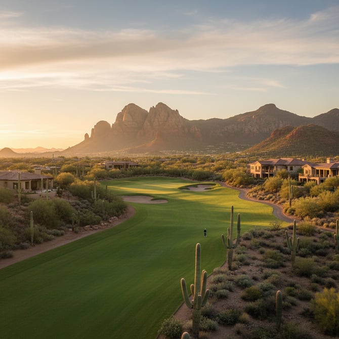 Arizona Golf Getaway Stays: Luxury Rentals Near Top Courses