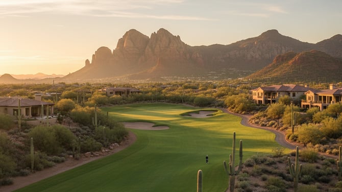 Arizona Golf Getaway Stays: Luxury Rentals Near Top Courses